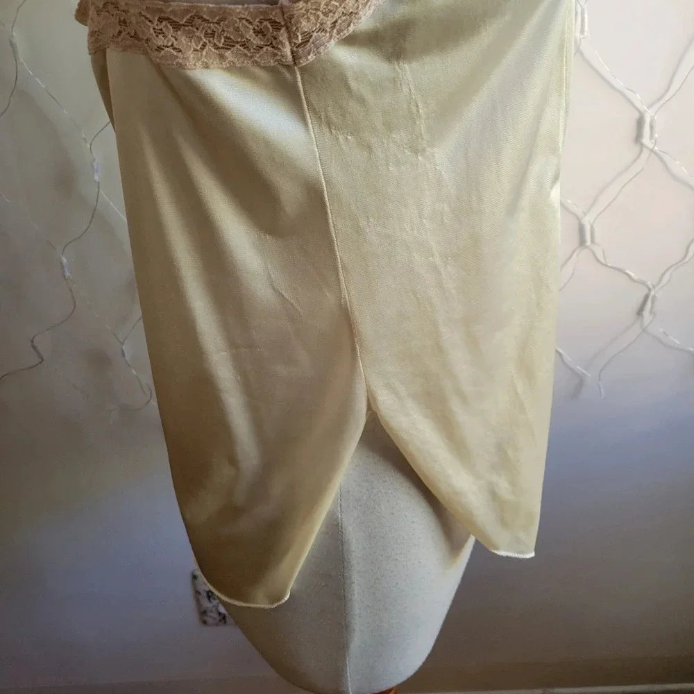 Vintage Chemise Top by Greenco Maid / Nutural Tone / Size Large - Picture 5 of 8